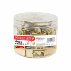 15MM BINDER CLIP (GOLD)