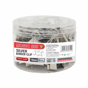 19MM BINDER CLIP (SILVER)