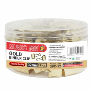 32MM BINDER CLIP (GOLD)