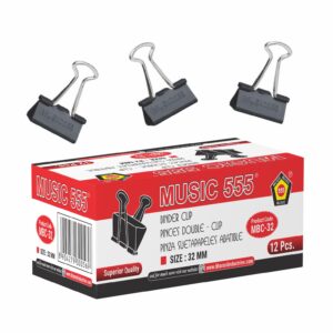 32MM BINDER CLIP (BLACK)