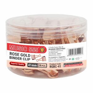 41MM BINDER CLIP (ROSE GOLD)