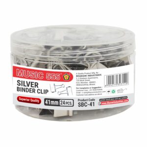 41MM BINDER CLIP (SILVER)