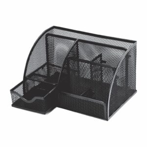 MESH WIRE MULTI FUNCTION PEN STAND - 75