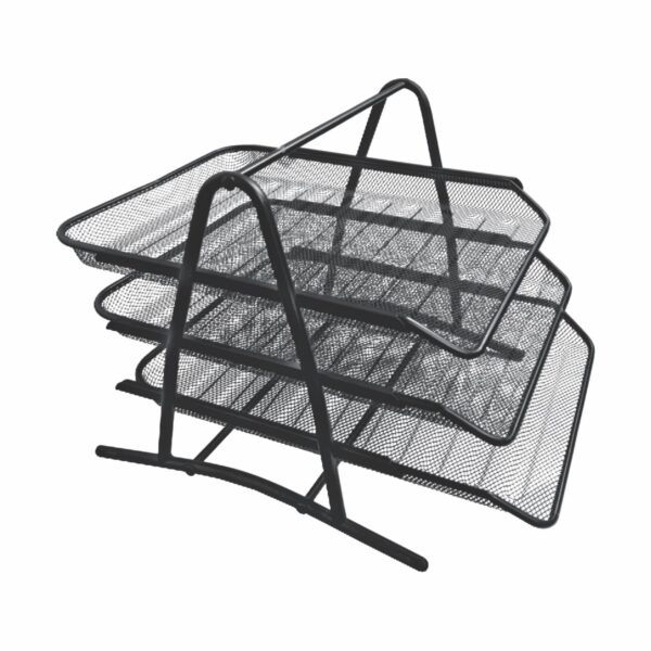 MESH WIRE DOCUMENT TRAY 3 TIERS - Image 2