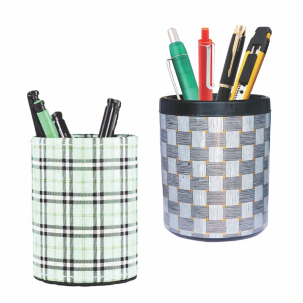 PLASTIC PEN STAND (ROUND SHAPE) - Image 2