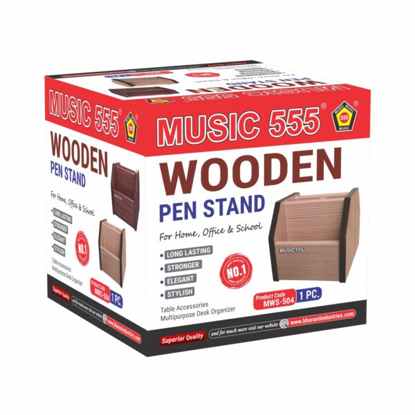 WOODEN PEN STAND (504) - Image 3