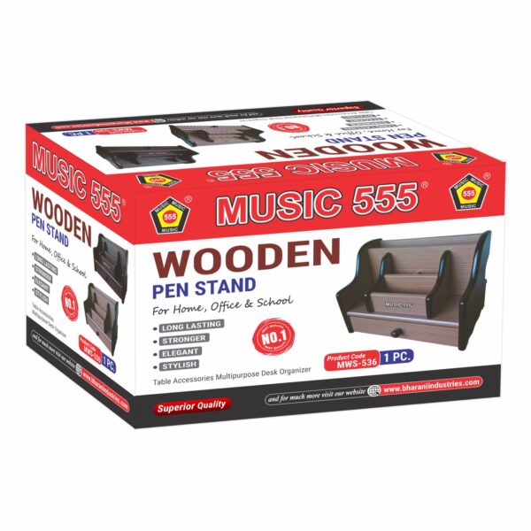 WOODEN PEN STAND (536) - Image 3