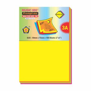 2X3 PROMPT-ME (NEON) MULTI STICKY NOTE PAD