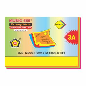 5X3 PROMPT-ME (NEON) MULTI STICKY NOTE PAD