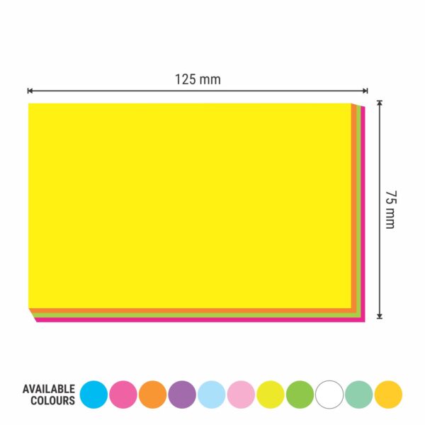 5X3 PROMPT-ME (NEON) MULTI STICKY NOTE PAD - Image 3