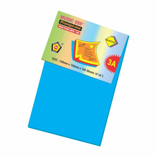 4X6 PROMPT-ME (NEON) STICKY NOTE PAD - Image 2