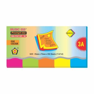 1X5 PROMPT-ME NEON STICKY NOTE PAD (BIG)