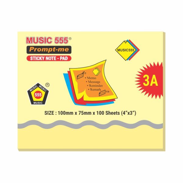 4X3 PROMPT-ME STICKY NOTE PAD