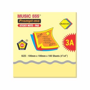 4X4 PROMPT-ME STICKY NOTE PAD