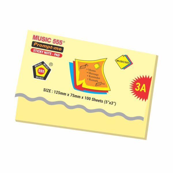 5X3 PROMPT-ME STICKY NOTE PAD - Image 2