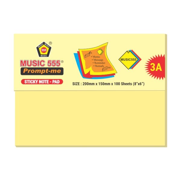 8X6 PROMPT-ME STICKY NOTE PAD