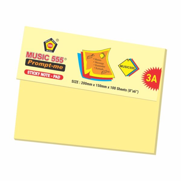 8X6 PROMPT-ME STICKY NOTE PAD - Image 2