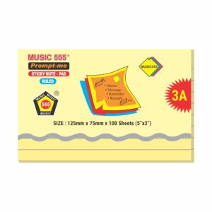 5X3 PROMPT-ME (RULED) STICKY NOTE PAD