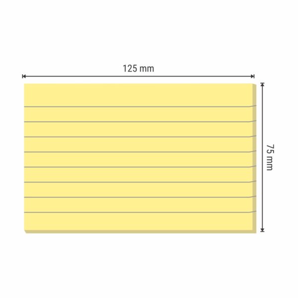 5X3 PROMPT-ME (RULED) STICKY NOTE PAD - Image 3