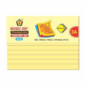 8X6 PROMPT-ME (RULED) STICKY NOTE PAD