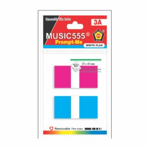 1X2 PROMPT-ME WHITE FLAG POUCH PACK