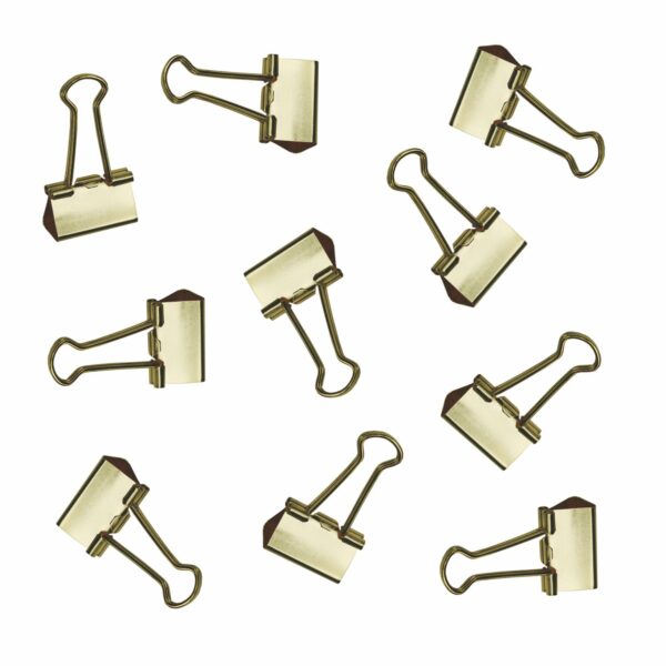25MM BINDER CLIP (GOLD) - Image 2