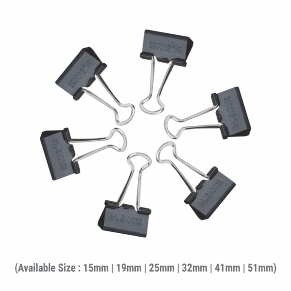 41MM BINDER CLIP (BLACK) - Image 3