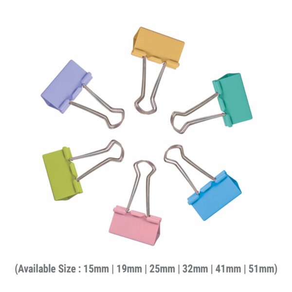 41MM BINDER CLIP (COLOUR) - Image 3
