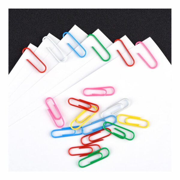 MULTI COLOUR PAPER U-CLIP (28MM) - Image 2
