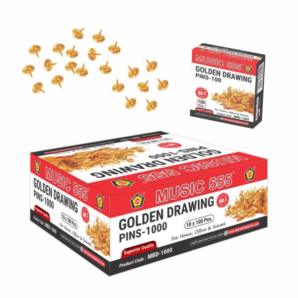GOLDEN THUMB TACKS - Image 3