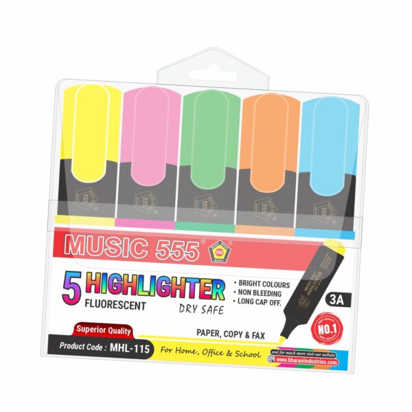 HIGHLIGHTER PEN (NEON COLOR) - Image 3