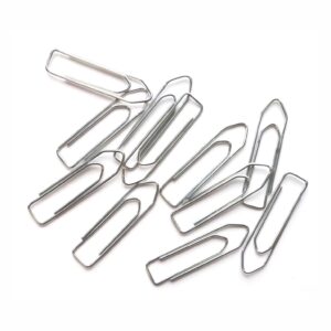 BRIGHT NICKEL PLATED STREAMLINE-CLIP (35 MM)