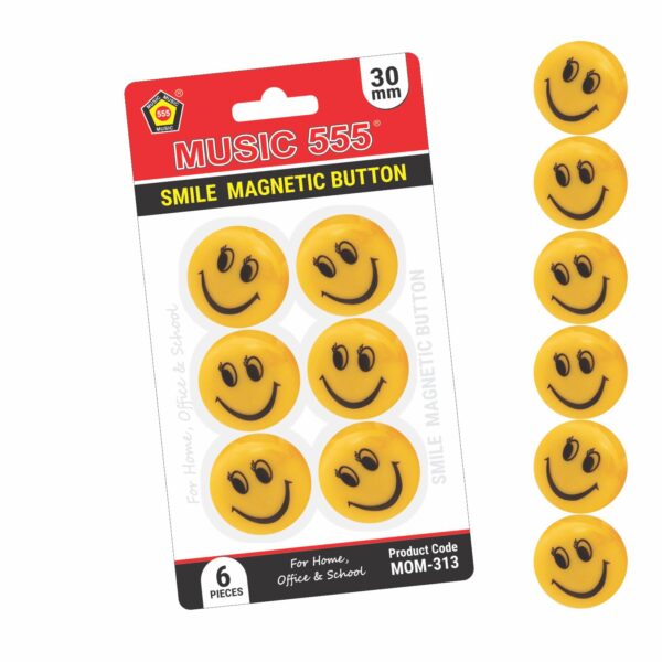 SMILE MAGNETIC BUTTON (30MM) - Image 2
