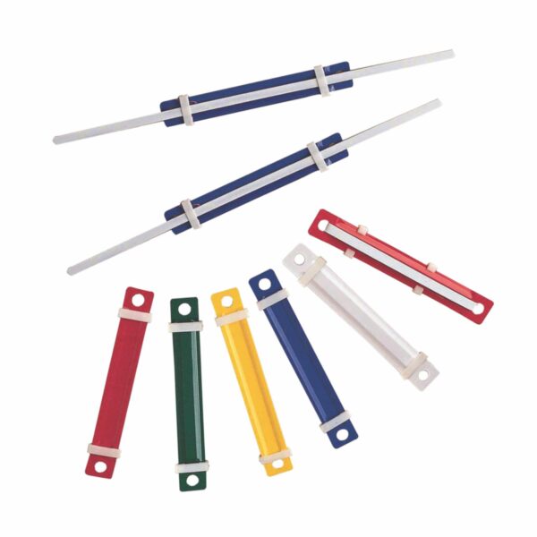 PLASTIC PAPER FILE FASTENER (COLOUR)
