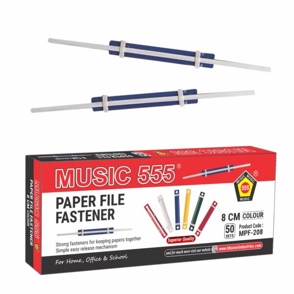 PLASTIC PAPER FILE FASTENER (COLOUR) - Image 3
