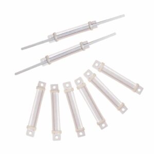 PLASTIC PAPER FILE FASTENER (WHITE)