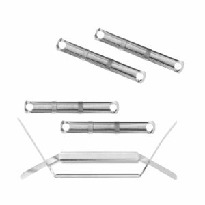METAL PAPER FILE FASTENER (SILVER)