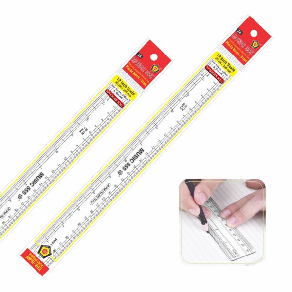 PLASTIC SUPER DELUXE SCALE (12 INCH) - Image 2