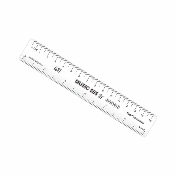 PLASTIC SUPER SCALE (6 INCH)