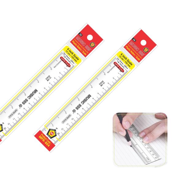 PLASTIC SUPER SCALE (6 INCH) - Image 2
