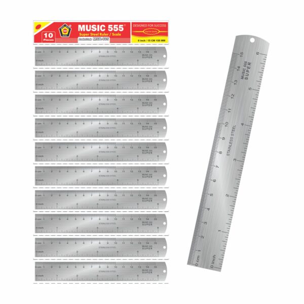 SUPER STEEL SCALE (6 INCH) - Image 3