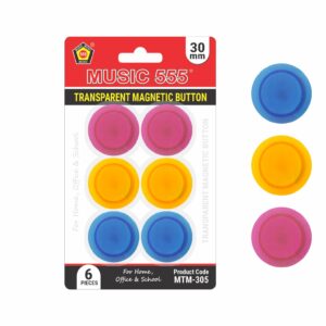 TRANSPARENT MAGNETIC BUTTON (30MM)