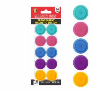 TRANSPARENT MAGNET BUTTON (30MM)