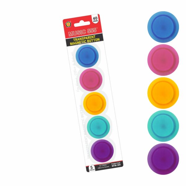 TRANSPARENT MAGNETIC BUTTON (40MM) - Image 2