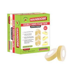 DOUBLE SIDED FOAM TAPE (BOX PACK)