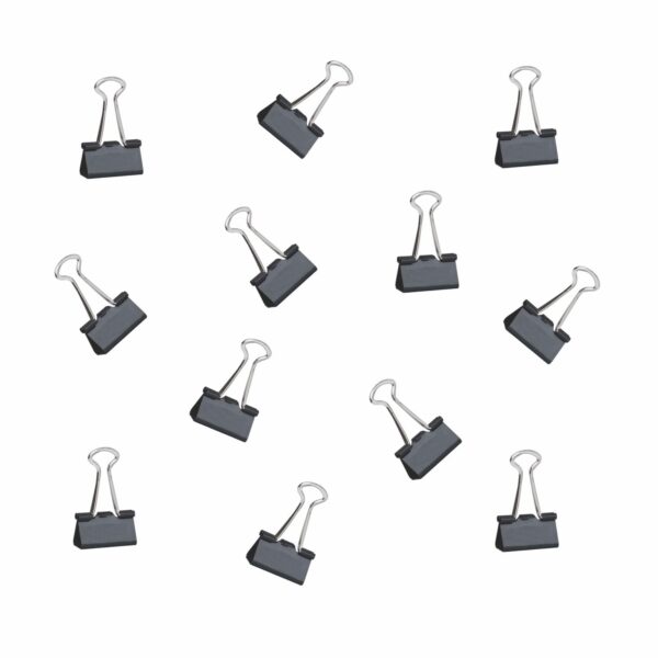15MM BINDER CLIP (BLACK) - Image 2