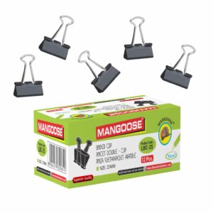 25MM BINDER CLIP (BLACK)