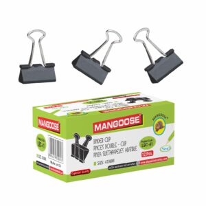 41MM BINDER CLIP (BLACK)