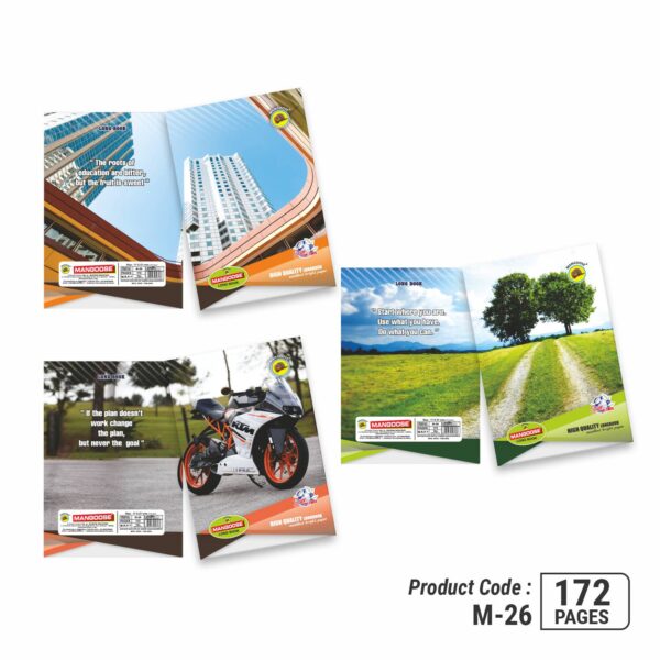 ORIGINAL SIZE LONG BOOK 17X27 CM (172 PAGES) - Image 2