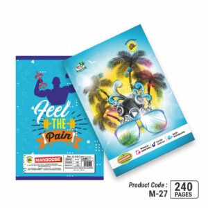 A4 LONG BOOK 21X29.7 CM (240 PAGES)